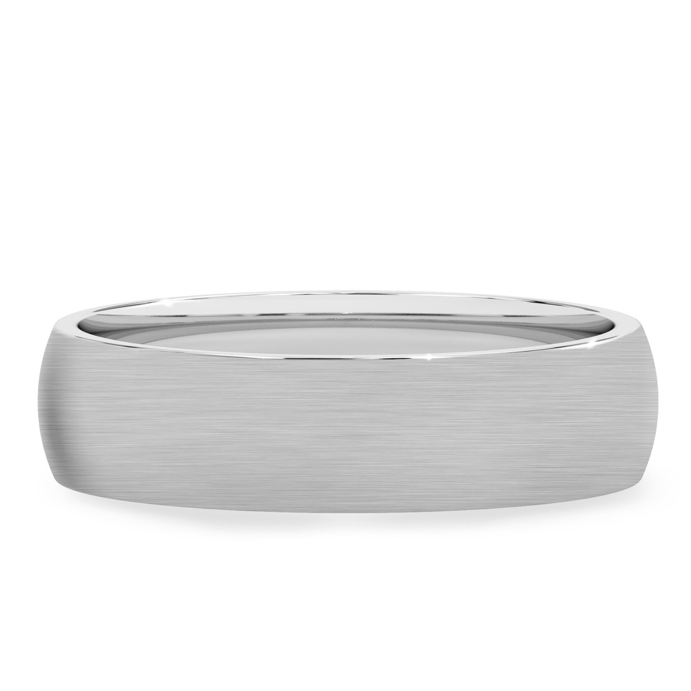 matte wedding band white gold matte wedding band in white gold