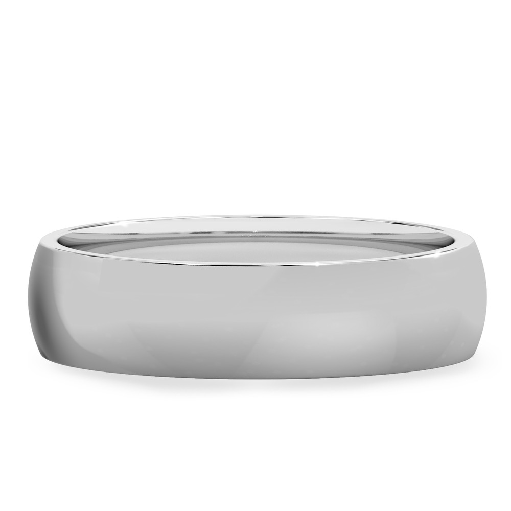 mens comfort fit wedding band white gold mens comfort fit wedding band in white gold